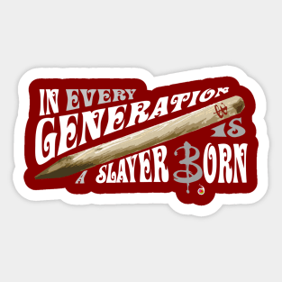 Buffy: Generation Sticker